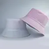 Unisexe Tersinir Kova Şapkaları Adam Kadın Pamuk Balıkçı Kapağı Kız Çocuk Günlük Tatil Chapeau Bob Casquette Gorras 240403