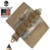 Tillbehör Emerson Army Military Pouch Airsoft Paintball Combat Hjälm Pouch Snabb bakre motvikt Fast Hjälm Tillbehörspåse