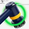 Reinigen Bürsten schnurlose elektrische Spin -Scrubber -Badezimmer Peeling Cleanin Pinsel LED -Anzeige Power Duschschrubber für Badewanne Fliesen Spüle Fenster L49