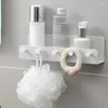 후크 1pc 크리에이티브 월 주최자 후크 벽 장착 부엌 욕실 도어 타월 코트 랙 현대 가정 접착제