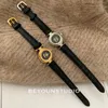 腕時計アンティークジュエリー2024女性の時計日本語クォーツムーブメントカウベルトラグジュアリーシンプルファッション
