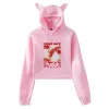 Renee Rapp Worthy Merch Crop Top Hoodie Women Harajuku