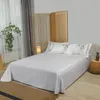 Bedding Sets Luxury Chinese Style Bamboo Embroidery Breathable Set Satin Silk Cotton Double Duvet Cover Bed Linen Pillowcases