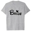 Camisetas femininas Bacharelas Tops de festa de galinha para mulheres para serem camisetas camisetas camisetas amigas camisetas de casamento roupas