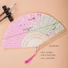 Dekoratif Figürinler 1 PC-Summer Gradyan Katlanır Fan-Stil rastgele