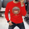 Alta calidad 2024 Nuevo estilo diseñador Fashion Luxury clásico sudadera para mujeres y sudaderas con capucha masculina Top Sweinshirt Pure Swotshirt Tamaño asiático M-4XL