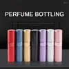 Storage Bottles 8ml Portable Perfume Refillable Tiny Nozzle Spray Empty Bottle Aluminum Shell Skin Care Tools Beauty Health Fashionable