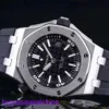 AP Wrist Watch Montre Royal Oak Series offshore Swiss Men's Automatic Mechanical Watch 42 mm Affichage Affichage Luminal étanche 15710ST.O.A002CA.01