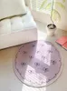 Ковры милый лук плюшевый круглый ковровый ковровый ковровый укроватный коврик для ванной комнаты в ванной комнате.