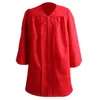 Vêtements Ensembles Kids Graduation Robe Suit Boys Girls Cap Set Children Kid Kid Toddler School Kindergarten