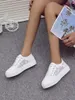 Sapatos casuais Mulheres 2024 Moda Summer Summer Lace White Lace