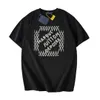 Summer New T Shirt Topps Mens 2024 Black Letter broderade tees Casual Plus Size Classic Y2K Style Top Short Sleeve Tops Skjortor Menskläder FZ2404165