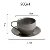 Canecas grossas 304 caneca de café aço inoxidável Tritan Specialized Retro Tea Cups Vantage Drinkware 200ml