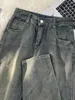 Men's Jeans Trendy Spring And Autumn Japanese-Style Retro Worn