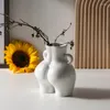 Вазы человеческого тела форма тела домашний декор искусство керамические цветы ваза