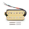 Cabos guitarra elétrica bobina dupla humbucker guitarra elétrica picape quatro conduta com shield ponte15k ou pescoço 7.5k coleta