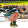 Garden Decorations Simulation Pheasant Decor Harts Craft Decoration Ornament Gardening Statue Gift