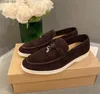 Casual Shoes Flat för kvinnor loafers mocka läder tofs pendel slip-on walk hög kvalitet mujer