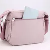 Schoudertassen Fashion Messenger Bag dames nylon handtas grote capaciteit kleine telefoon crossbody portemonnee