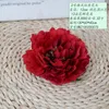 Flores decorativas de casamento suprimentos artificiais t mesa el decoração home decor diy flor falsa cabeça coreana estilo peony cabeças