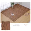 Mattor 30 30 cm träkornpussel Mat Baby Eva Foam Interlock Tiles Crawling Carpet Kids Game Bedroom vardagsrum mjukt golv 16 st