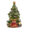 Smyckespåsar Trinken Box Gift Decorative Christmas Tree Storage Organisatörer för alla hjärtans dag Armband Xmas Halsböden Födelsedag