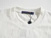 Magliette bianche da uomo ricamato magliette di moda designer casual nuovo estate 2024 lettere di classe top stampato abiti a maniche corte fz2404167