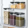 Storage Bottles Kitchen Sealed Container Square Food Preservation Tank Nuts Dry Goods Grains And Miscellaneous S