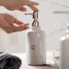 Liquid Soap Dispenser Nordic Ceramic Split Bottle Modern Lotion Hand Sanitizer Hair Conditioner Dispensing Badrumstillbehör