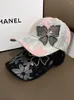 Capes de balle en dentelle d'été Fime Femme Souffle Suncreen Stravon Salle de baseball Cap Butterfly Fashionable Sunshade