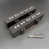 Kablar Ceramic Open Style 5 String JB Bass Pickup Neck/Bridge Pickup For JB Style Bass Guitar Parts