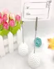 50 -stcs Golf Party Decoratieven White Golf Ball Place Holder Hulde Supplies Tabel Naam Cards Clip7849581