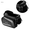 Racing Sets Bicycles Phone Mount Holder Handlebars Bag Front Top Tube Panniers Large Capacity Frame M89D