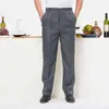 Pantalon pour hommes High Comfort Papt de survêtement à imprimé à carre