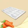 Baking Moulds Carrot Cake Silicone Mold DIY Easter Radish Chocolate Mousse Mould Fondant Cookie Dessert Decoration Tools