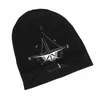 Berets Ship Compass Navigation Boat капитан Парусной подарок моряк мужски для женщин шапочки шапки вязание капота шляпа теплые черепа шляпы