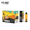 Original Elf Box Shisha 16000 Puffs Disposable Vape Pen Puff 16k LED Display Mesh Coil Rechargeable E Cigarettes 12 Flavors 0% 2% 3% 5% Vaper 15000 12000 10000 9000