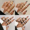 Koreanska smycken World Black Farterfly Lacquer Metal tappade Pearl Ring Set på 10 i Instagram -stil