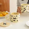 マグカート漫画3Dパンダセラミックマグカワイカップコーヒーのかわいくてお茶のための異なるクリスマスカップパーソナライズされたギフトドリンクウェア