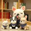 Gefüllte Plüschtiere Kawaii Plüsch Bulldog Shar Pei Hund Spielzeug ausgestopfte Tierpuppe Corgi Hund Plüschspielzeug Kinder Geburtstag Geschenk Home Decor L47