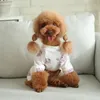 Hondenkleding huisdierkleding kat puppy pyjama jumpsuits voor kleine honden kleding slaapkleding