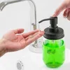 Liquid Soap Dispenser 4 Pack Mason Jar -deksels met pompenlotion voor 16 oz reguliere monddecoratie