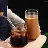 Wine Glasses Heat-resistant Glass Large-capacity Drink Cup High-beauty Fruit Tea Cold Soda Bubble Water