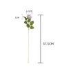 Decoratieve bloemen Wedding Flanel Rose kunstmatige nepbloemgroen woonkamer woonkamer thuis decor gedroogde feestdecoraties