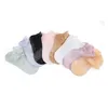 Socks Hosiery Socks womens Lace Transparent Lolita Invisible Summer Thin Non-slip Short Ankle Black Low Cut Boat Sock