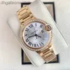 Stilvolle Carter Designer Uhren für Männer Frauen Blue Ballon 18k Roségold Original Diamond Automatic Business Casual Brand Herren Uhren