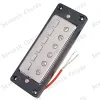 Cavi Un set di 2 pezzi Chrome Mini Style 6 String Guitar Pickup Humbucker