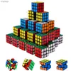 Dekompressionsleksak 10/12 st 3x3 Magic Cube Kids Birthday Party Toys Smooth Speed ​​Cubes Puzzle Educational Birthday Party GaVors Gifts SuppliesL2404