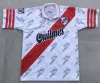 Retro voetbaltruien 95 96 River Plate 1995 1996 Caniggia salas Crespo Francescoli D.Trezeguet Vintage Football Camiseta Classic Shirt Kit 97 98 09 10 15 16 18 19 86 87