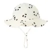 Baby Cotton Bucket Hat Dzieci filtra przeciwsłoneczne Outdoor Caps Boys Girl